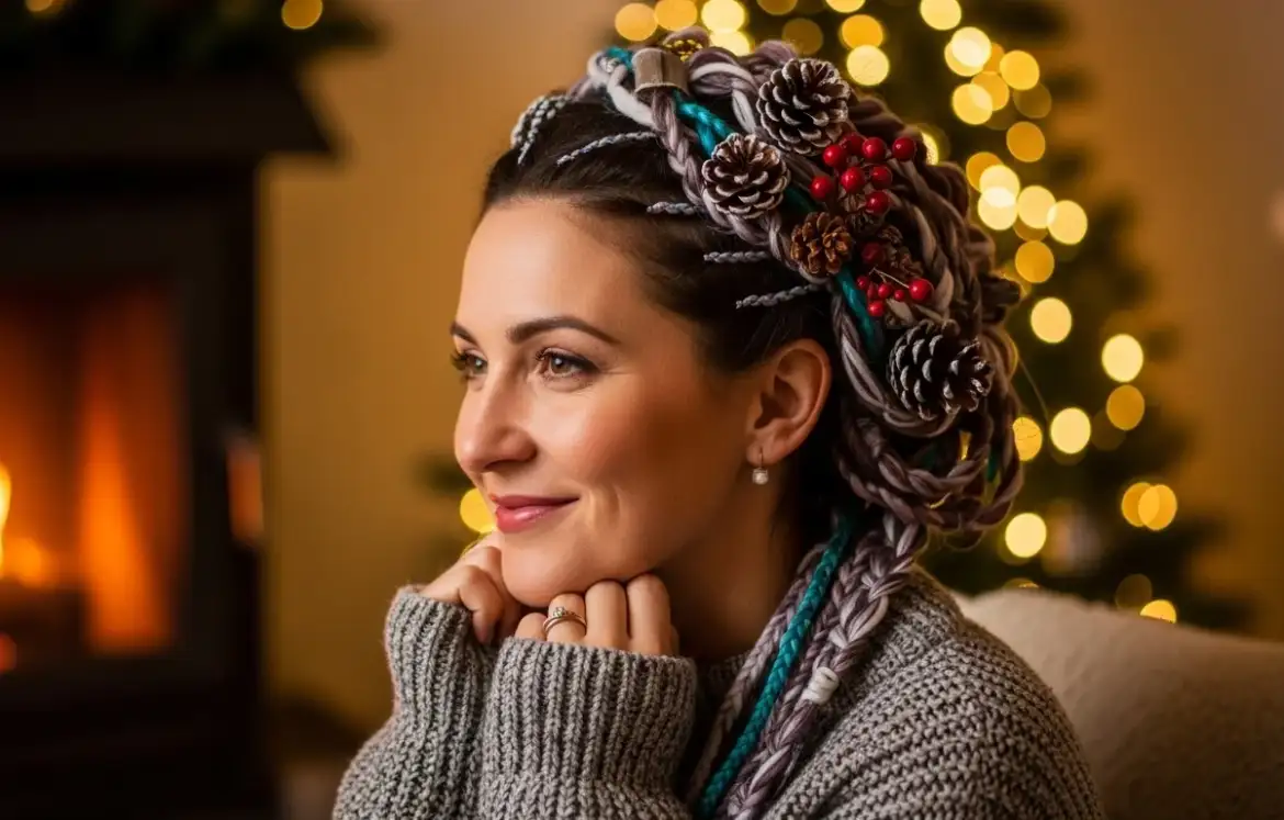 25 Must-Try Christmas Hairstyles That Are Totally Festive