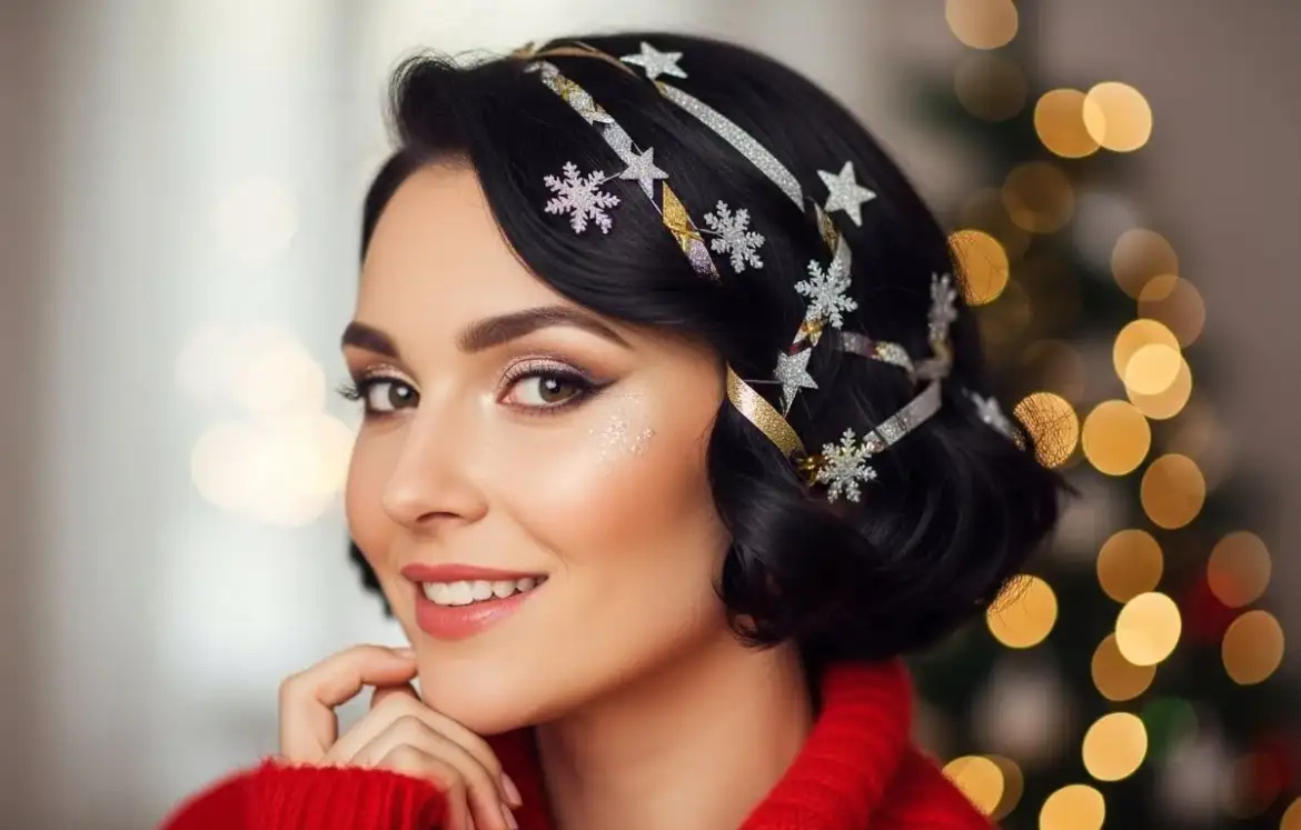 20 Cute Short Hair Christmas Hairstyles That Look Effortless